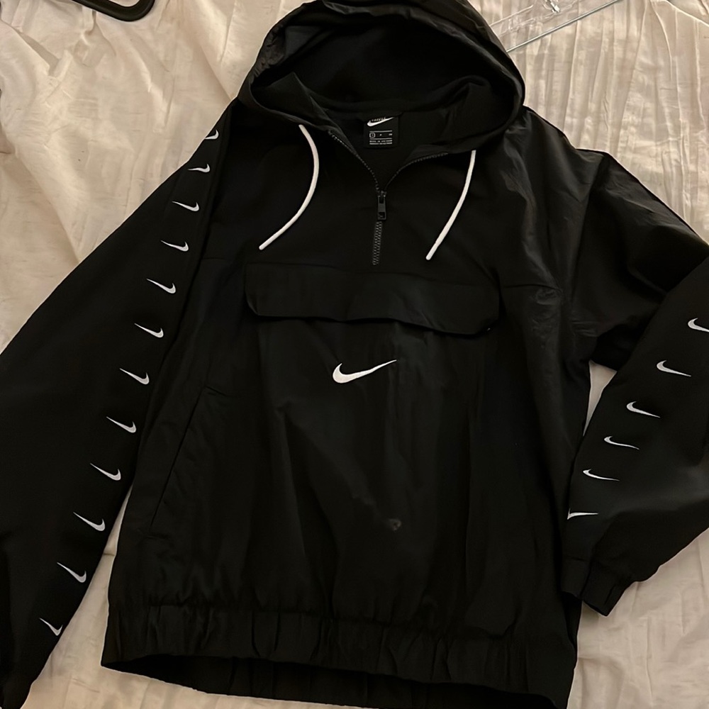 Nike wind breaker half zip